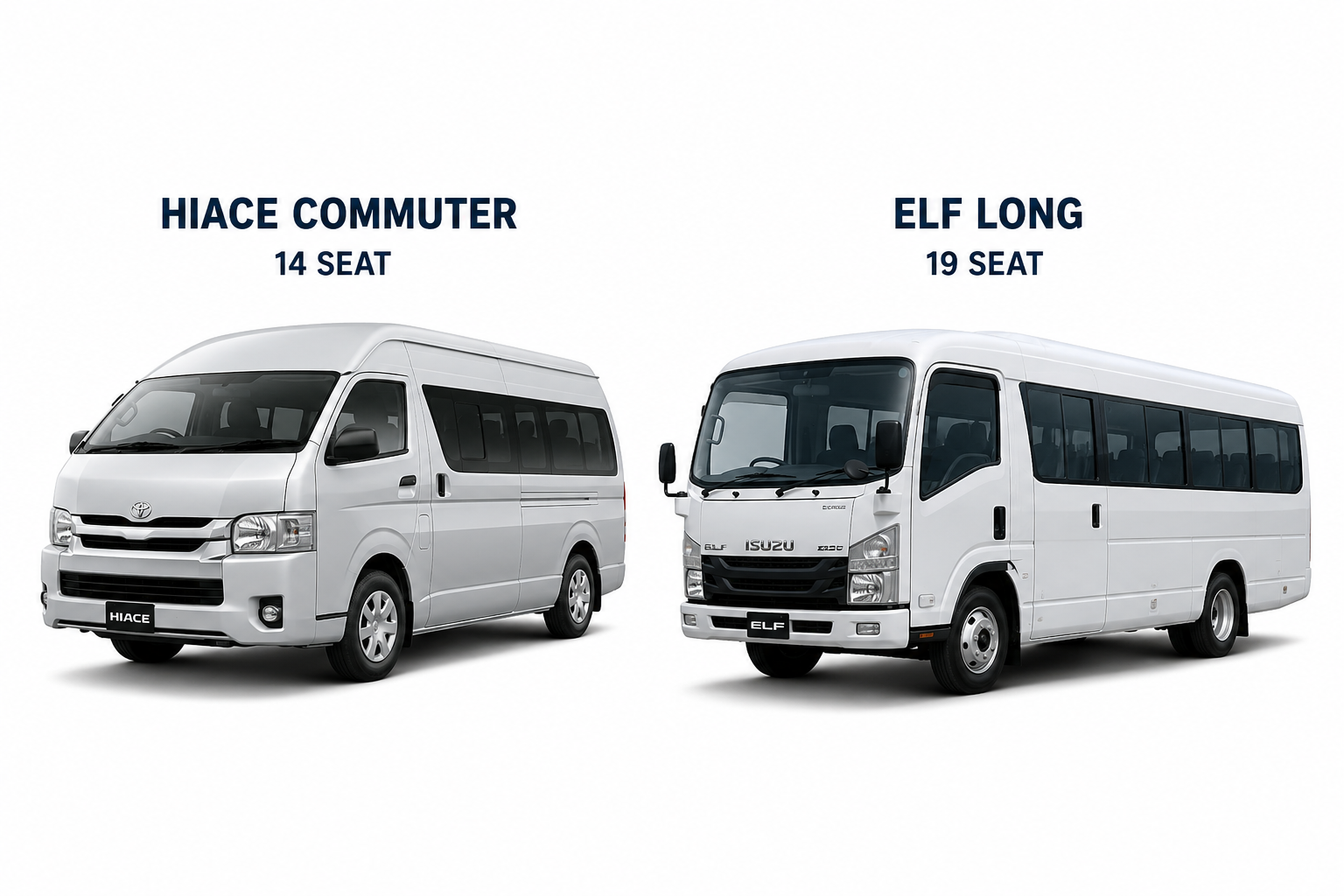 Sewa Hiace vs Elf Bandung Pilih Mana