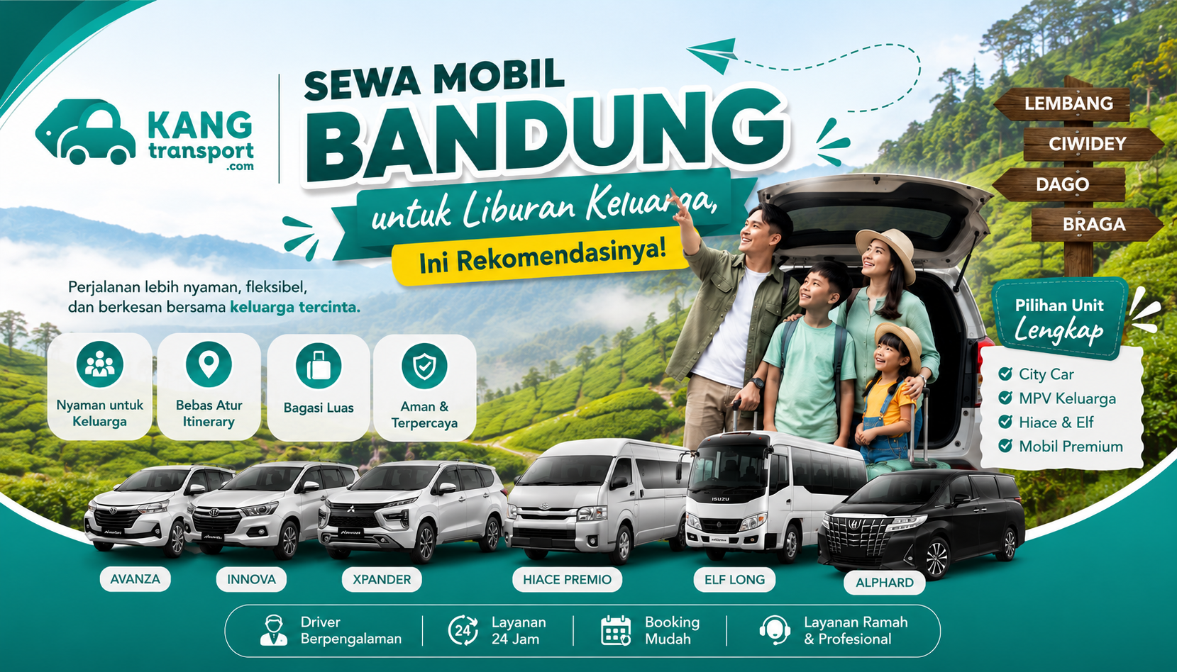Sewa Mobil Keluarga Bandung